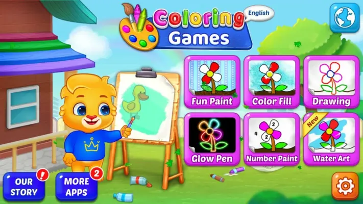 Coloring Games Coloring Book android App screenshot 1